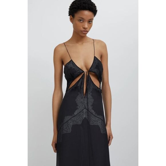 christopher esber silk encased lace cami gown UK10/US6 - Picture 2 of 7